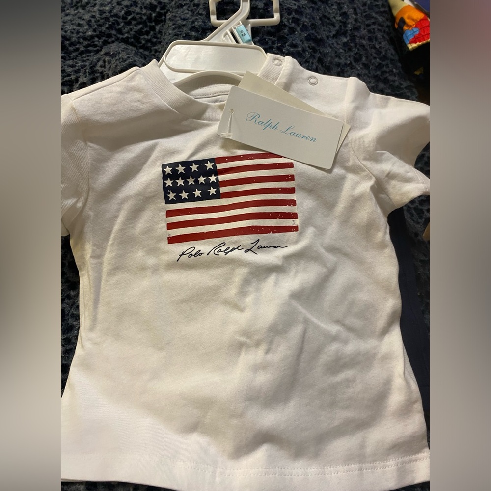Ralph Lauren short set size 6 months